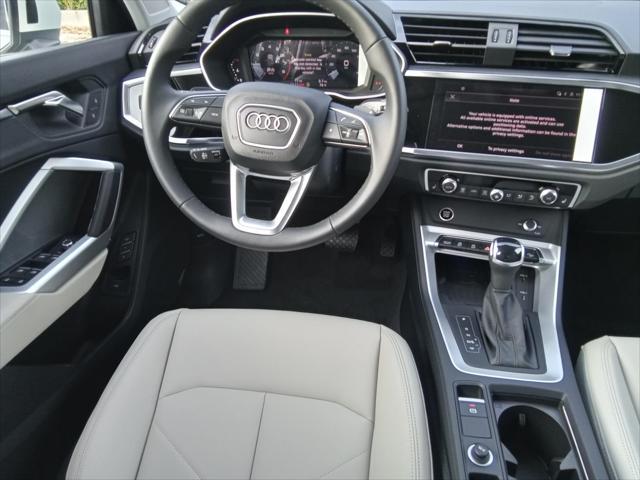 new 2024 Audi Q3 car, priced at $45,325