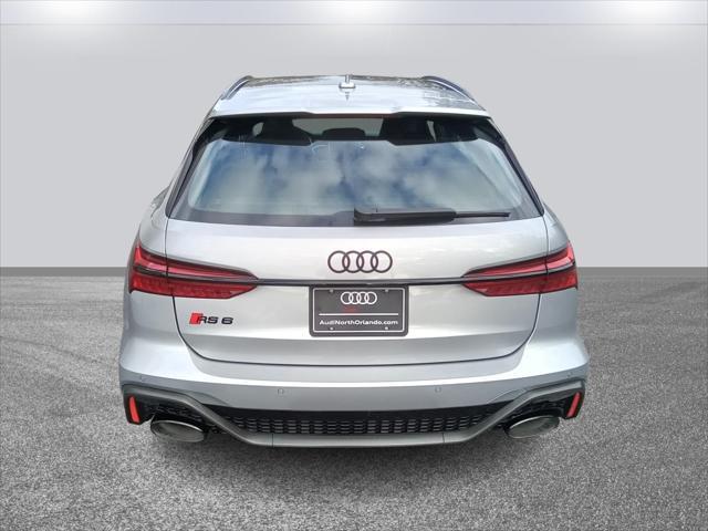 new 2025 Audi RS 6 Avant car, priced at $153,390