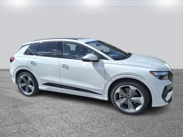 new 2025 Audi Q4 e-tron car, priced at $64,380