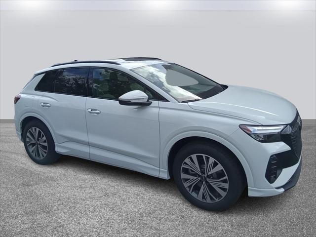 new 2025 Audi Q4 e-tron car, priced at $57,485