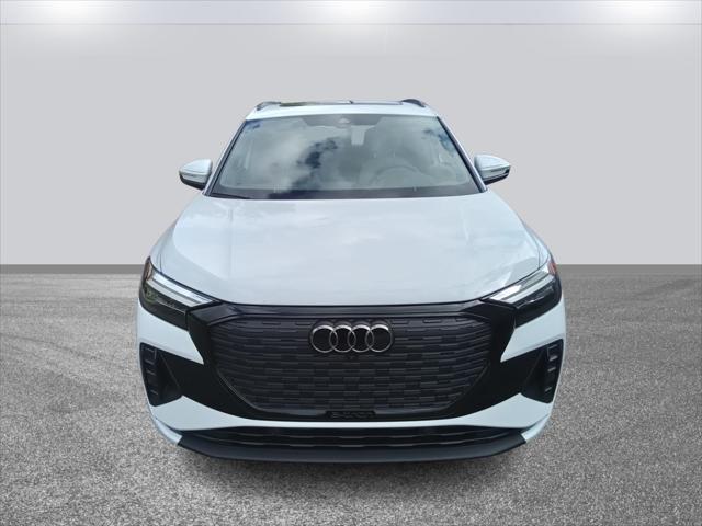 new 2025 Audi Q4 e-tron car, priced at $57,485