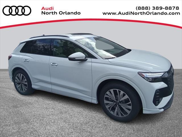 new 2025 Audi Q4 e-tron car, priced at $57,485