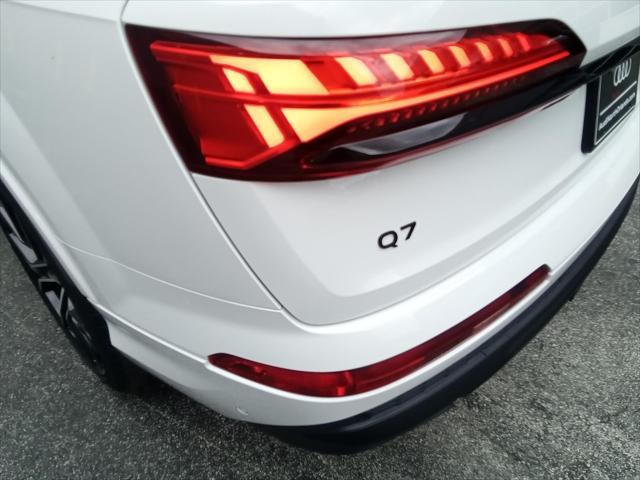 new 2025 Audi Q7 car, priced at $86,100