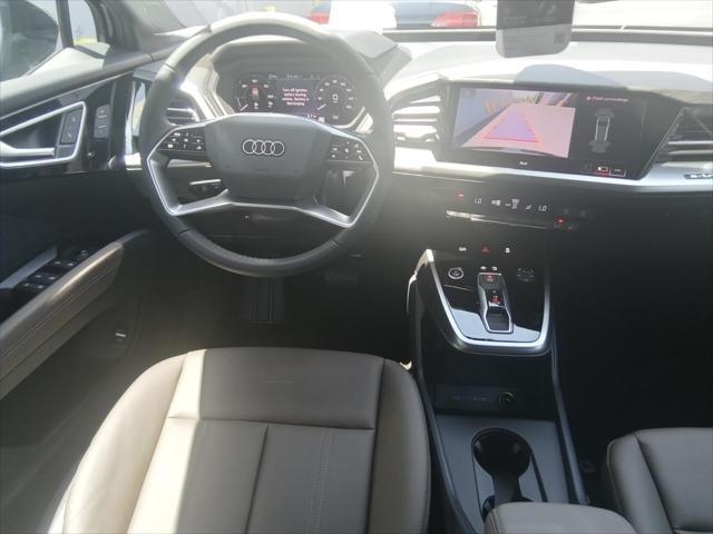 new 2025 Audi Q4 e-tron car, priced at $55,050