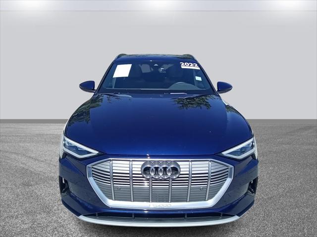 used 2022 Audi e-tron car, priced at $35,999