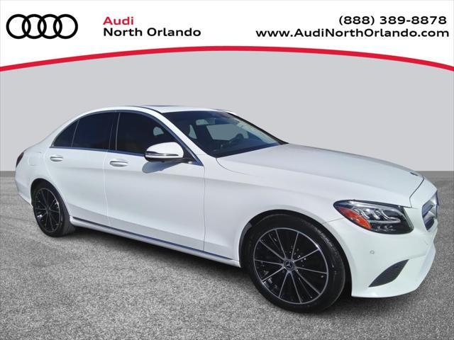 used 2020 Mercedes-Benz C-Class car, priced at $24,999