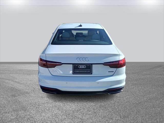 new 2025 Audi A4 car, priced at $51,925