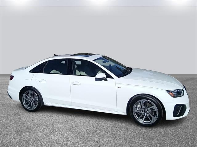 new 2025 Audi A4 car, priced at $51,925