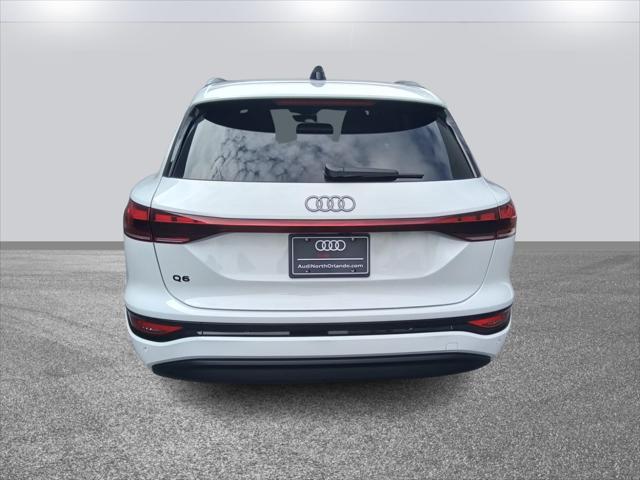 new 2025 Audi Q6 e-tron car, priced at $75,750