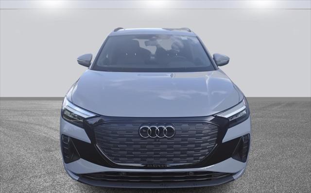 new 2025 Audi Q4 e-tron car, priced at $57,270