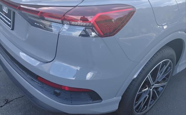 new 2025 Audi Q4 e-tron car, priced at $57,270