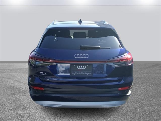 new 2025 Audi Q4 e-tron car, priced at $56,215