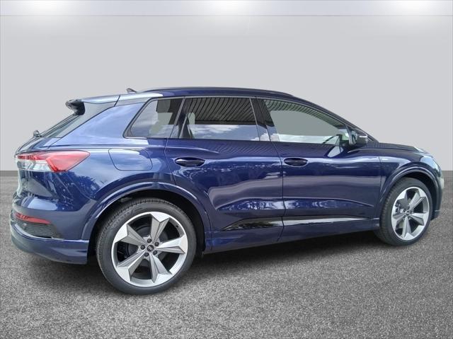 new 2025 Audi Q4 e-tron car, priced at $64,265