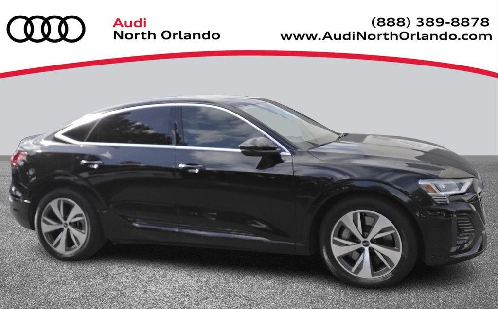 used 2024 Audi Q8 e-tron car, priced at $41,999