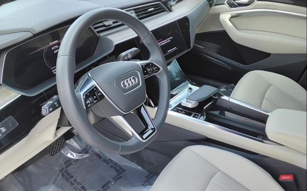 used 2024 Audi Q8 e-tron car, priced at $41,999