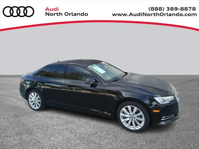 used 2017 Audi A4 car, priced at $13,500