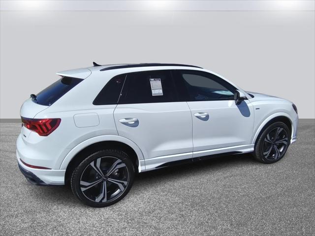 new 2024 Audi Q3 car, priced at $46,940