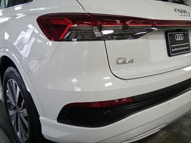 new 2025 Audi Q4 e-tron car, priced at $56,215