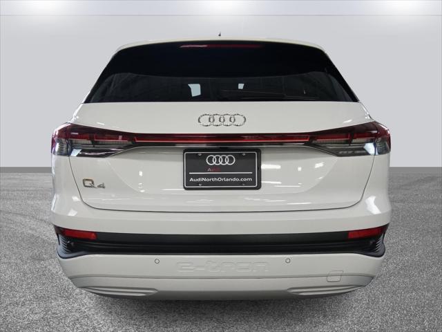 new 2025 Audi Q4 e-tron car, priced at $56,215