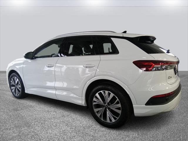 new 2025 Audi Q4 e-tron car, priced at $56,215