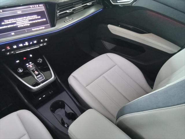 new 2025 Audi Q4 e-tron car, priced at $56,215