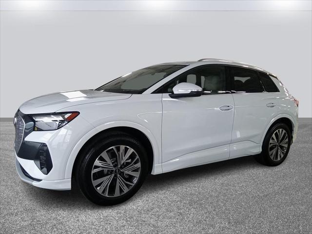 new 2025 Audi Q4 e-tron car, priced at $56,215