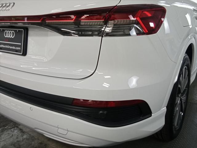 new 2025 Audi Q4 e-tron car, priced at $56,215