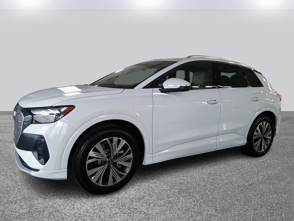 new 2025 Audi Q4 e-tron car, priced at $56,215