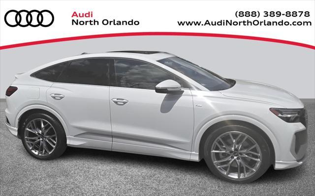 new 2025 Audi Q4 e-tron Sportback car, priced at $69,215