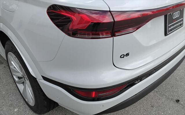 new 2025 Audi Q6 e-tron car, priced at $69,550