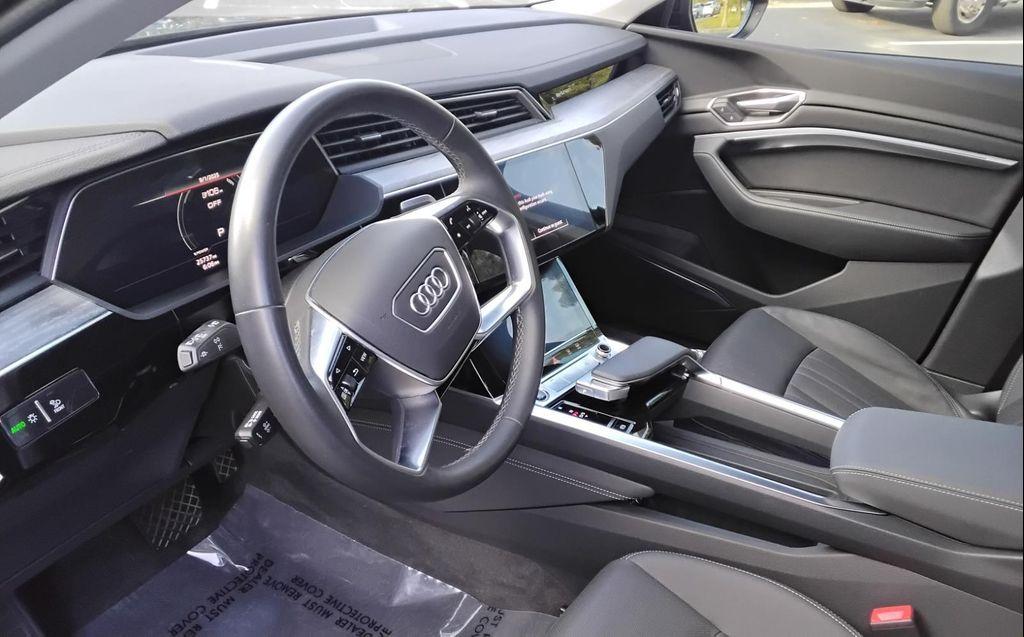 used 2024 Audi Q8 e-tron car, priced at $38,999