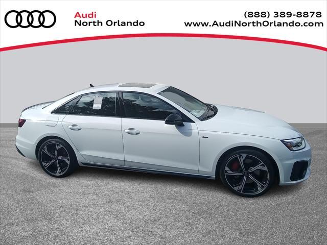 new 2025 Audi A4 car, priced at $53,475