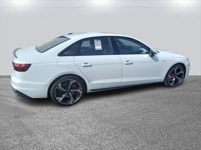 new 2025 Audi A4 car, priced at $53,475