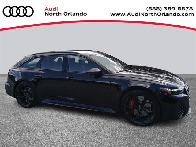 new 2025 Audi RS 6 Avant car, priced at $152,465