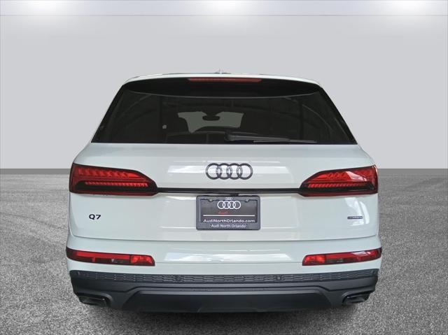 new 2025 Audi Q7 car, priced at $64,855