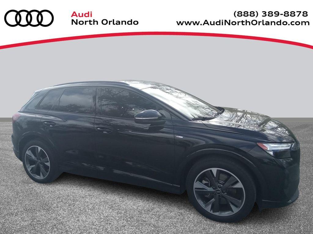 used 2024 Audi Q4 e-tron car, priced at $32,497