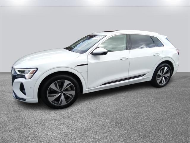 used 2024 Audi Q8 e-tron car, priced at $50,999