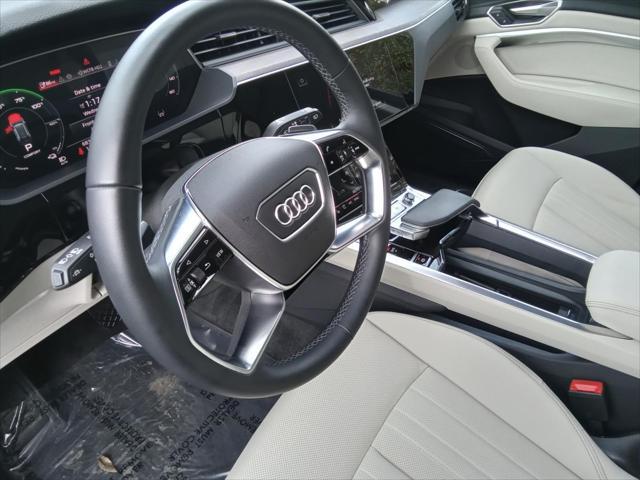 used 2024 Audi Q8 e-tron car, priced at $50,999