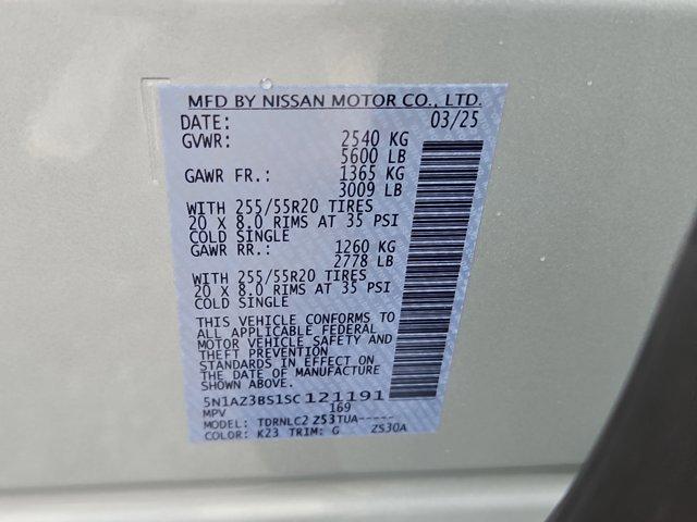 new 2025 Nissan Murano car, priced at $43,625