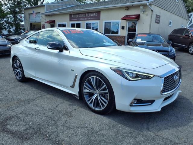 used 2018 INFINITI Q60 car, priced at $17,999