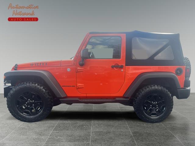 used 2015 Jeep Wrangler car, priced at $19,989