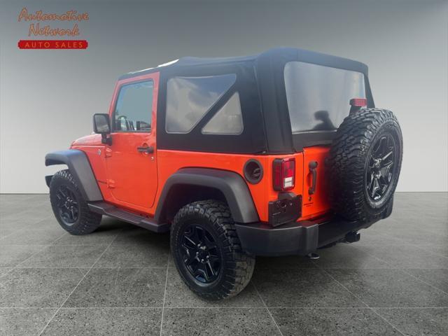 used 2015 Jeep Wrangler car, priced at $19,989