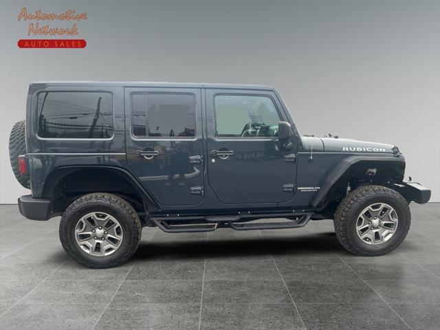 used 2017 Jeep Wrangler Unlimited car, priced at $25,772