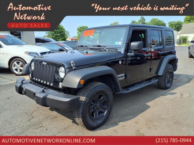 used 2017 Jeep Wrangler Unlimited car, priced at $19,999