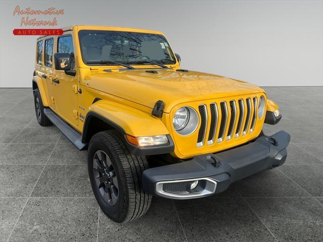 used 2018 Jeep Wrangler Unlimited car, priced at $21,998