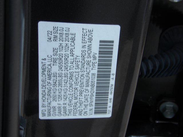 used 2022 Honda Pilot car, priced at $37,000
