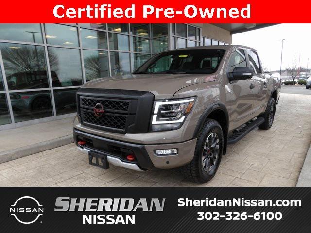 used 2023 Nissan Titan car, priced at $45,460