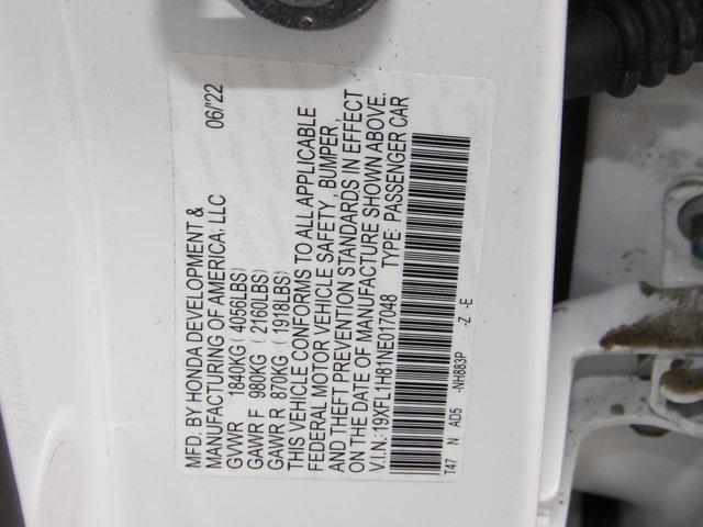 used 2022 Honda Civic car, priced at $26,595