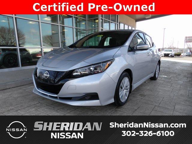 used 2023 Nissan Leaf car, priced at $16,464