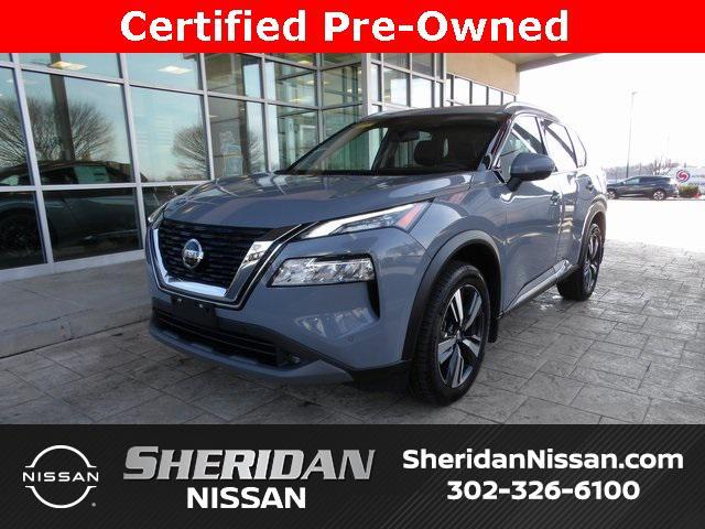 used 2021 Nissan Rogue car, priced at $27,497